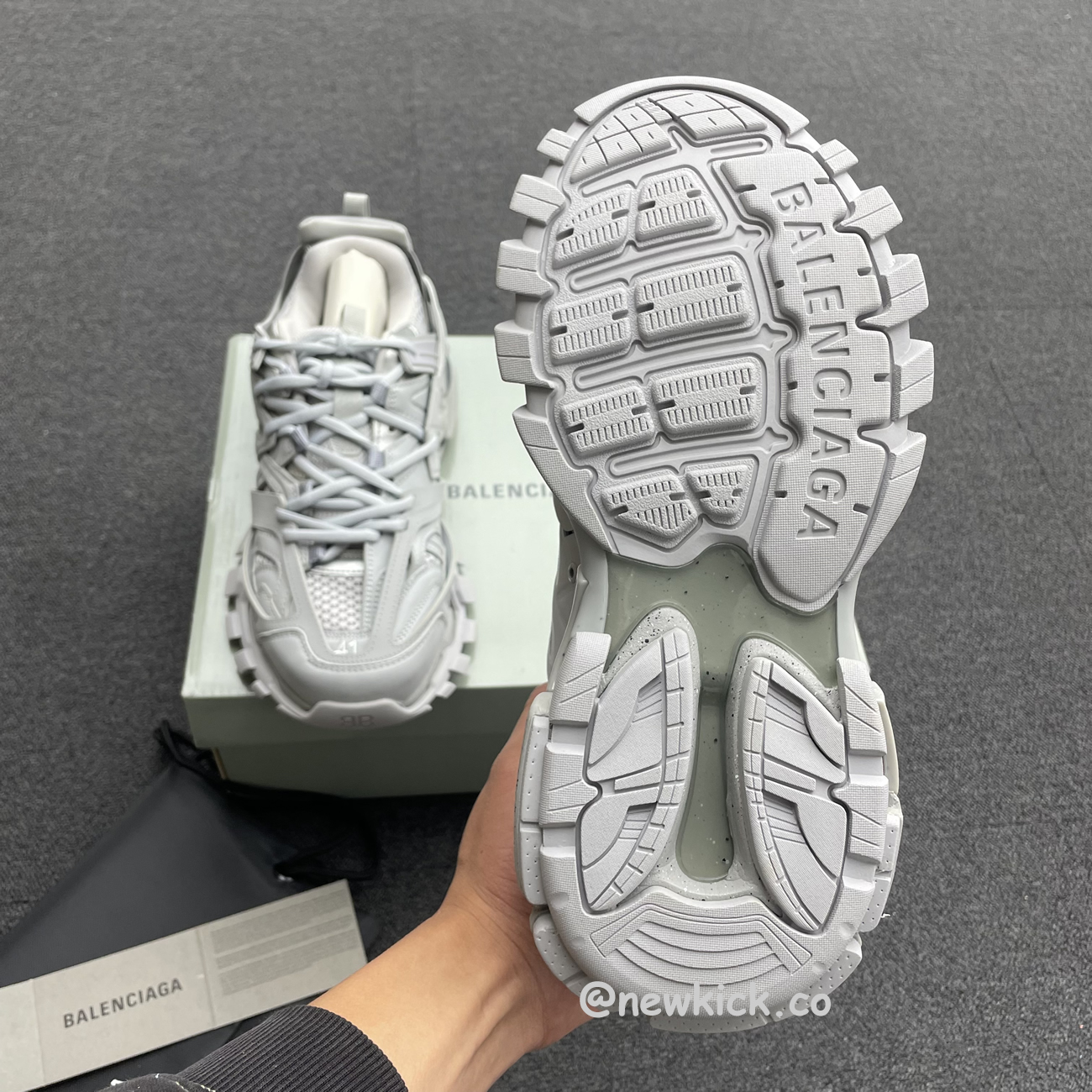 Balenciaga Track Light Grey W 542436w2la11203 (12) - newkick.app