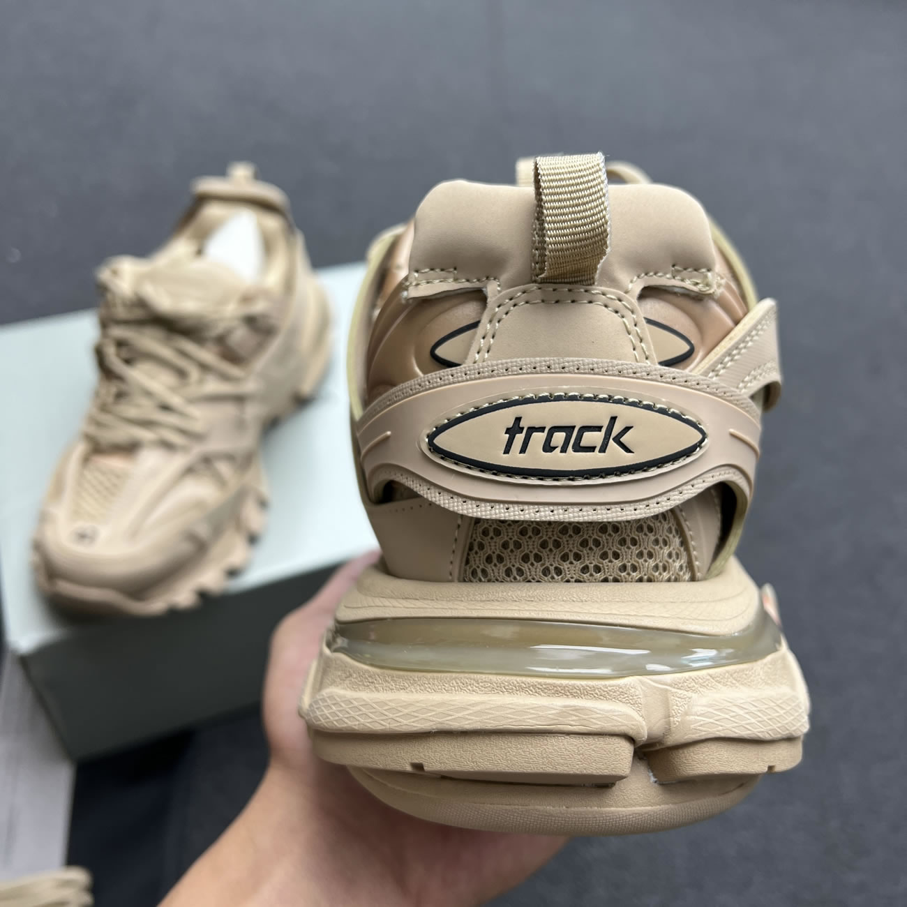 Balenciaga Track Beige W 542436w2la19870 (7) - newkick.app