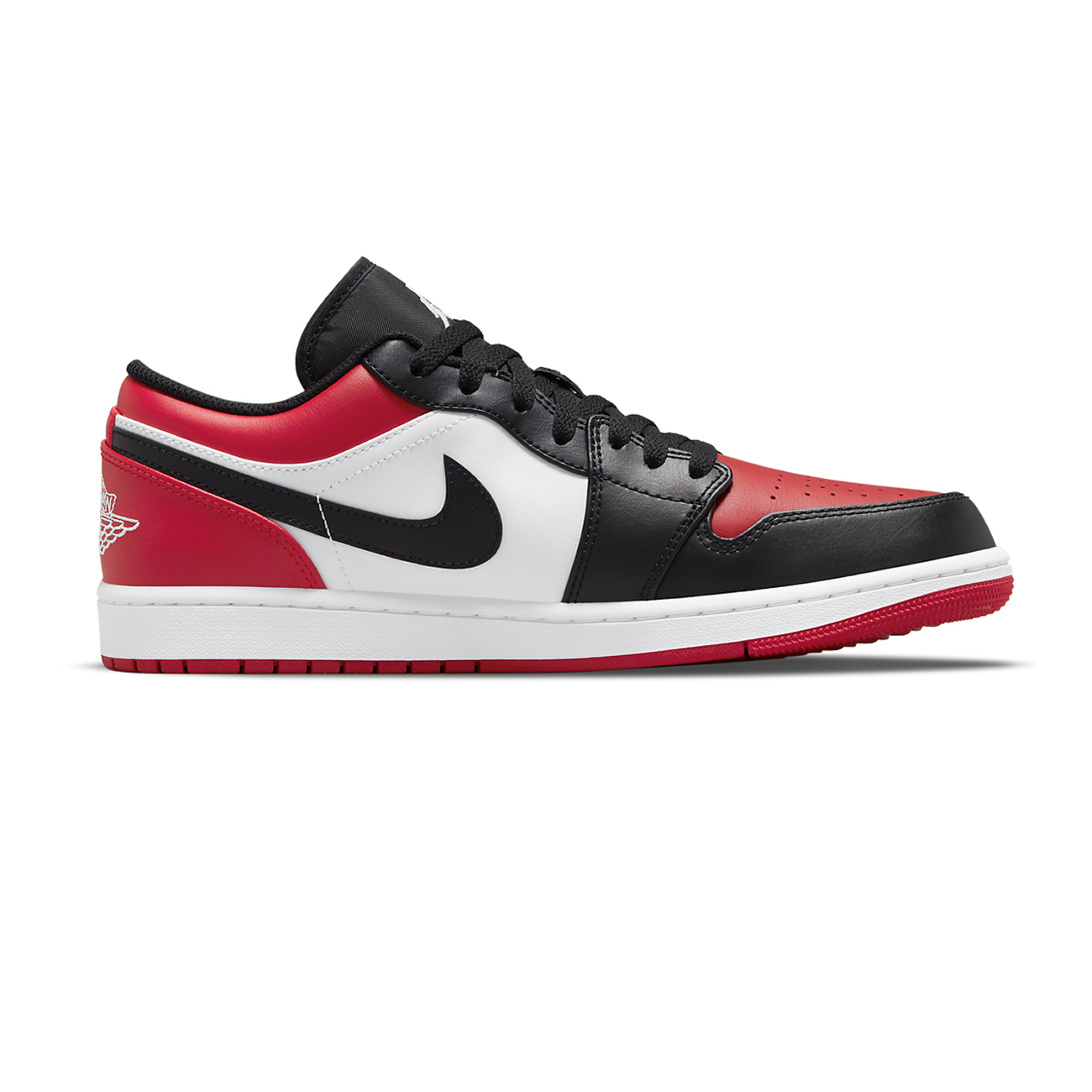 Air Jordan 1 Low Bred Toe 553558 612 (2) - newkick.app