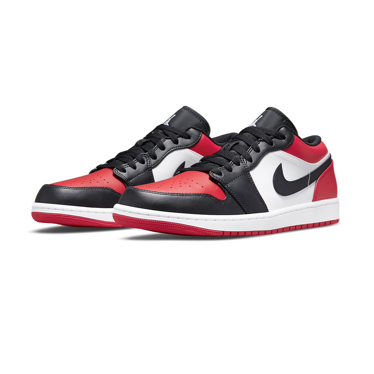 Air Jordan 1 Low Bred Toe 553558 612 (3) - newkick.app