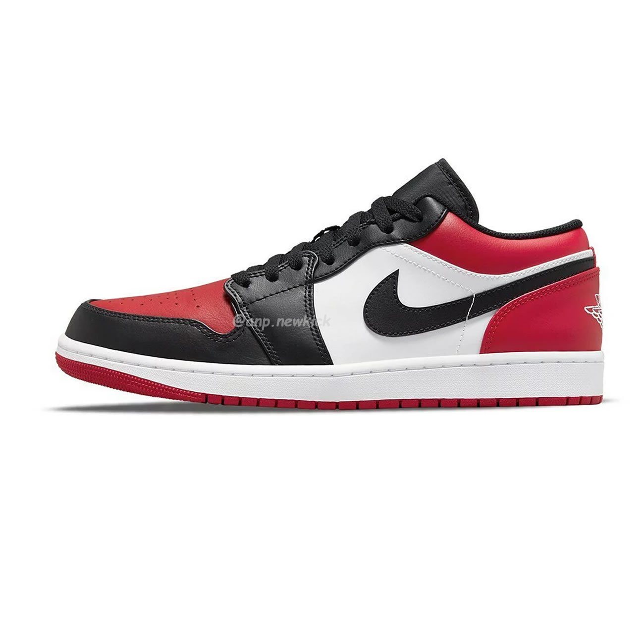 Air Jordan 1 Low Bred Toe Gs 553560 612 (1) - newkick.app