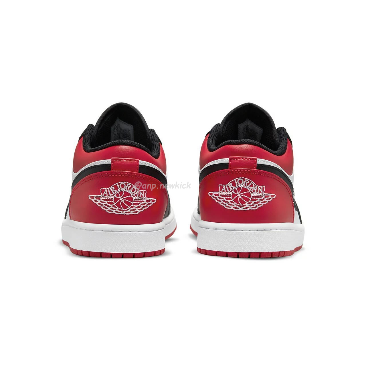 Air Jordan 1 Low Bred Toe Gs 553560 612 (12) - newkick.app