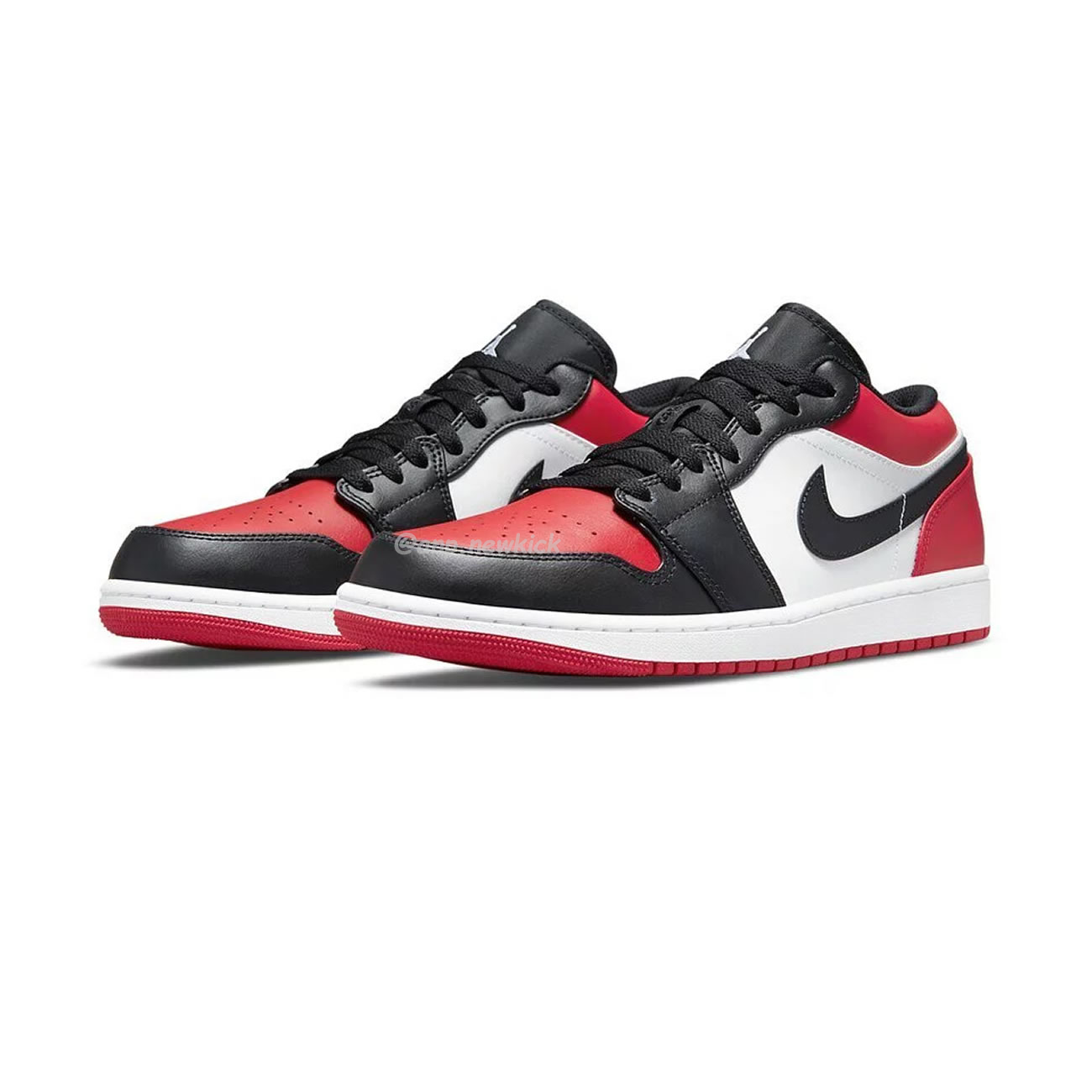 Air Jordan 1 Low Bred Toe Gs 553560 612 (8) - newkick.app