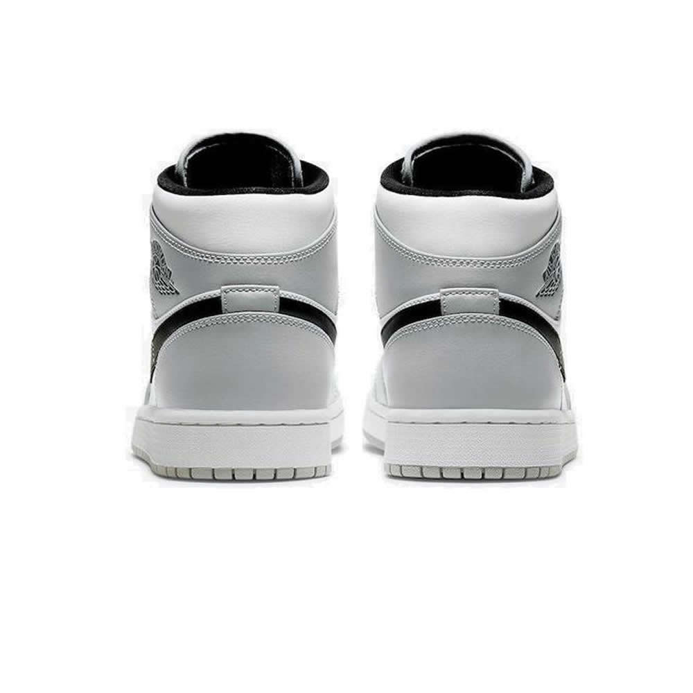 Air Jordan 1 Mid Light Smoke Grey (2) - newkick.app