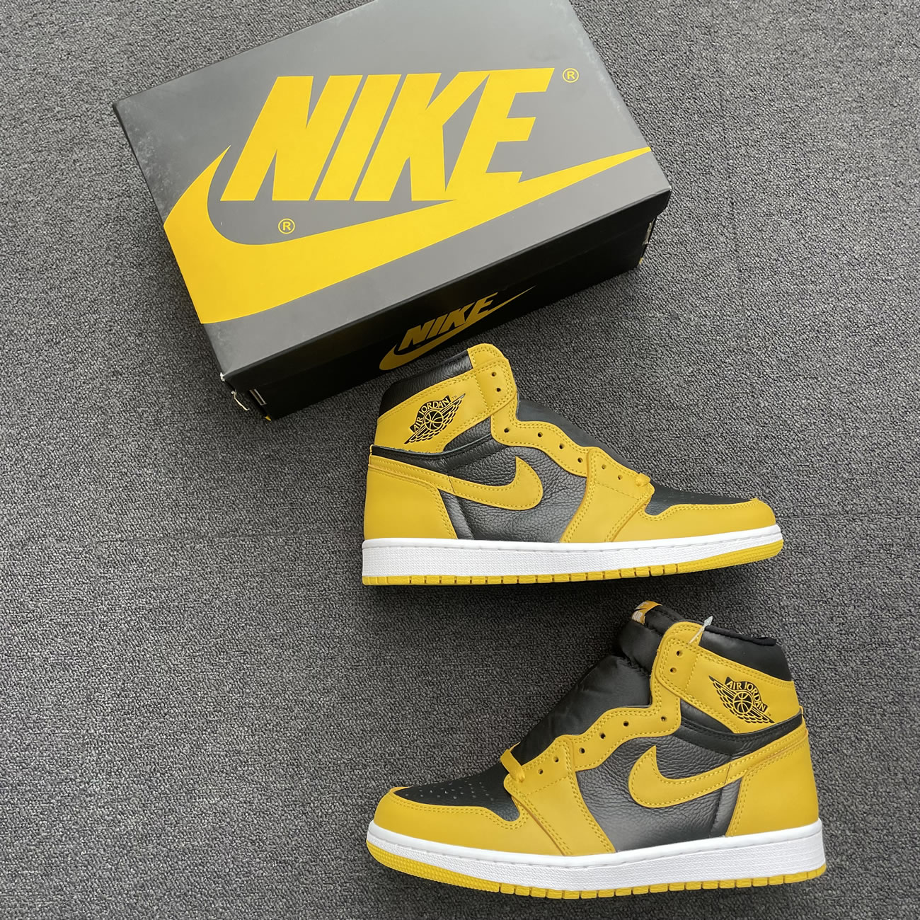 Jordan 1 Retro High Pollen 555088 701 (4) - newkick.app