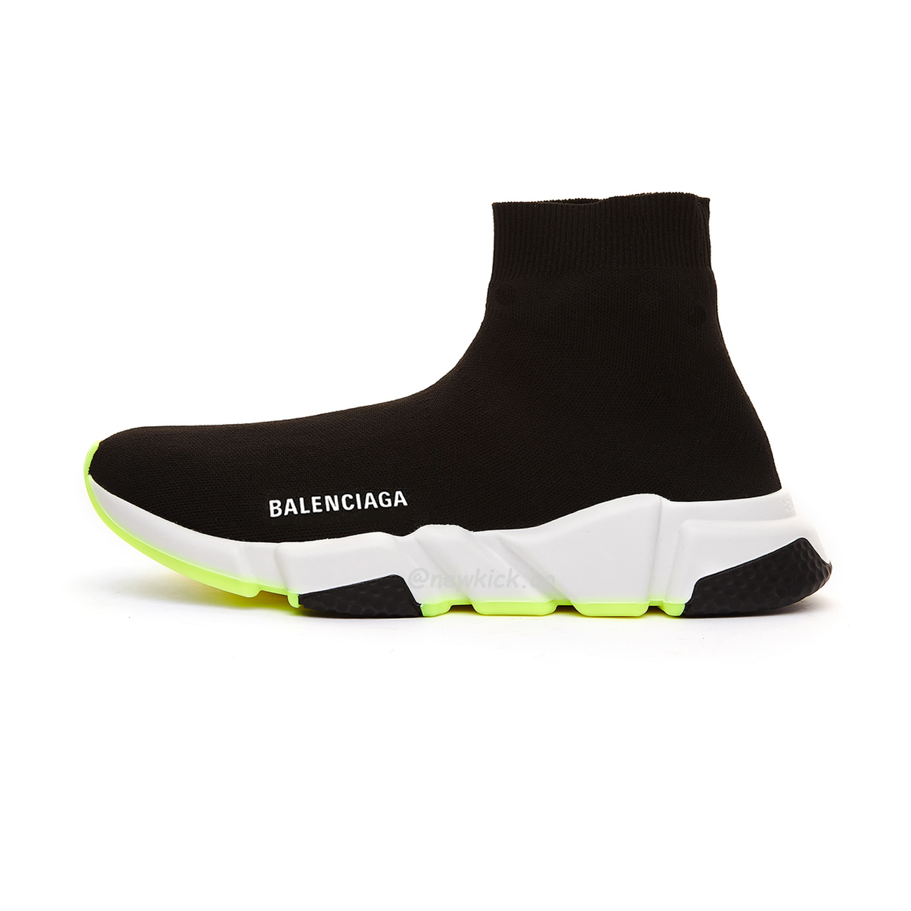 Balenciaga Speed Trainer Black Yellow 587280w17041016 (14) - newkick.app