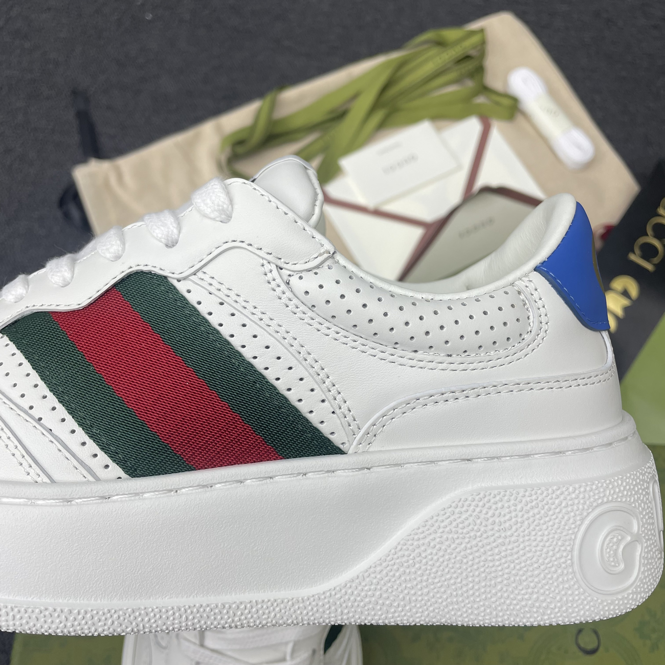 Gucci Gg Tennis Calf 669582 1xl10 1000 (15) - newkick.app