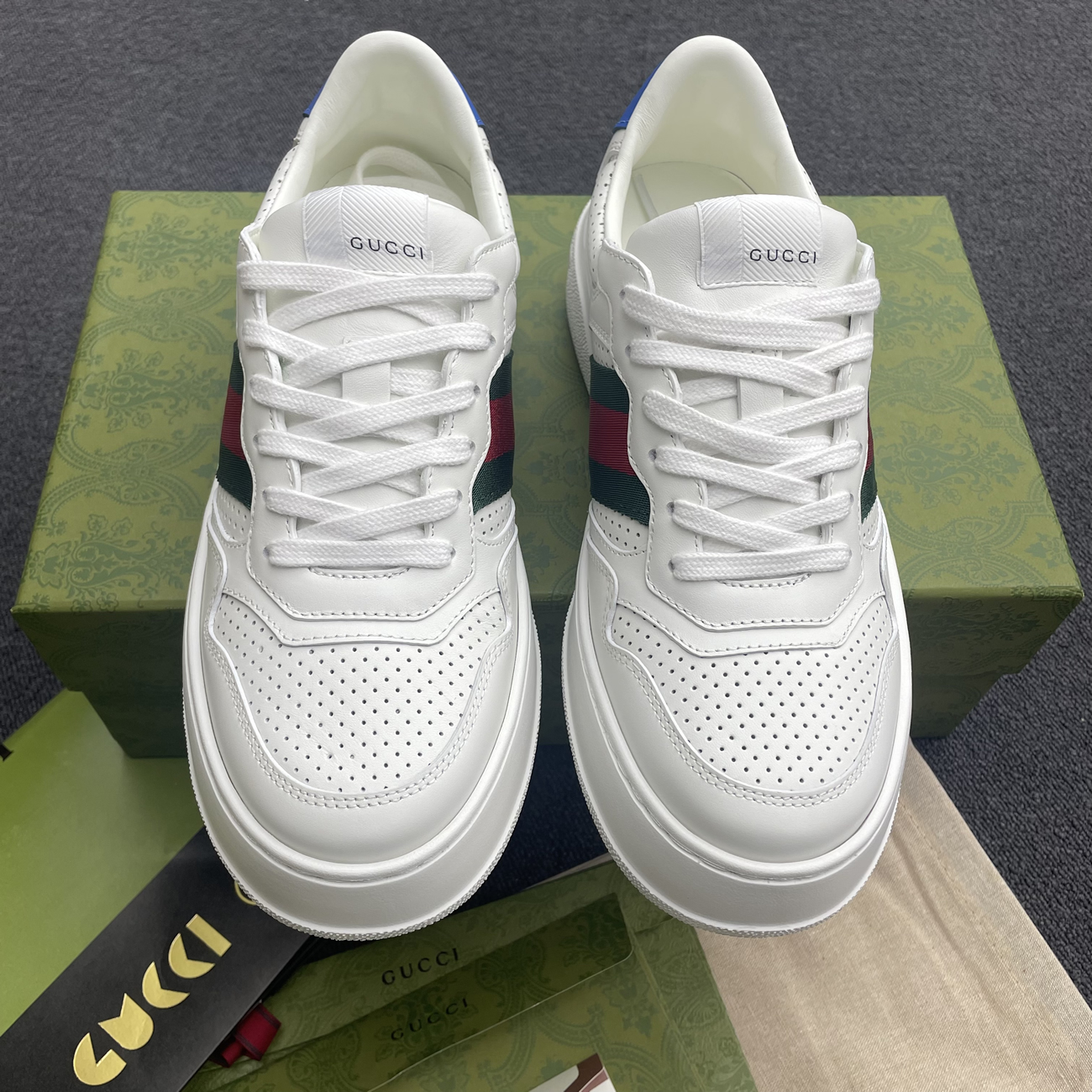 Gucci Gg Tennis Calf 669582 1xl10 1000 (16) - newkick.app