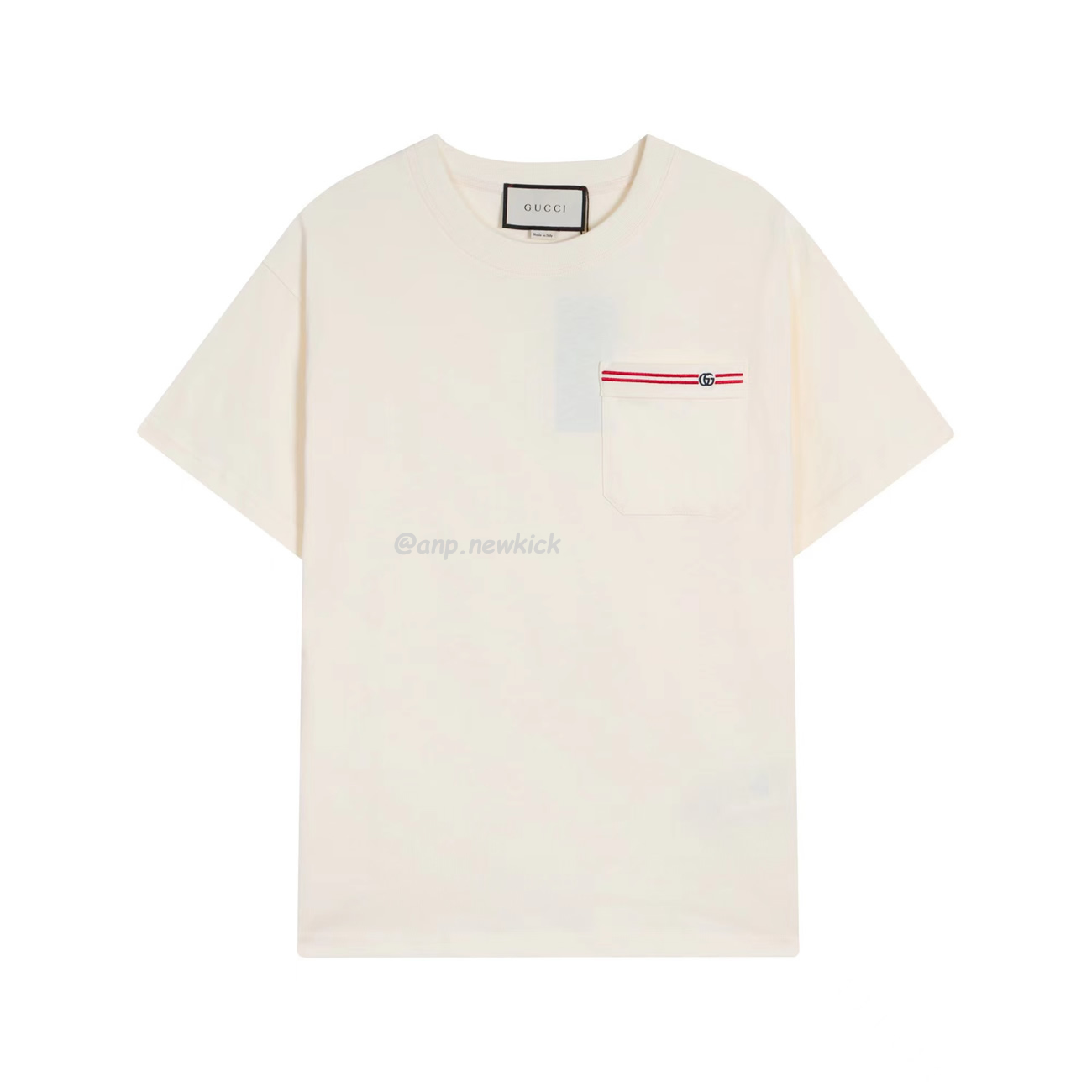 Gucci Xjdvi Emrboidery T Shirt White 673710 (1) - newkick.app