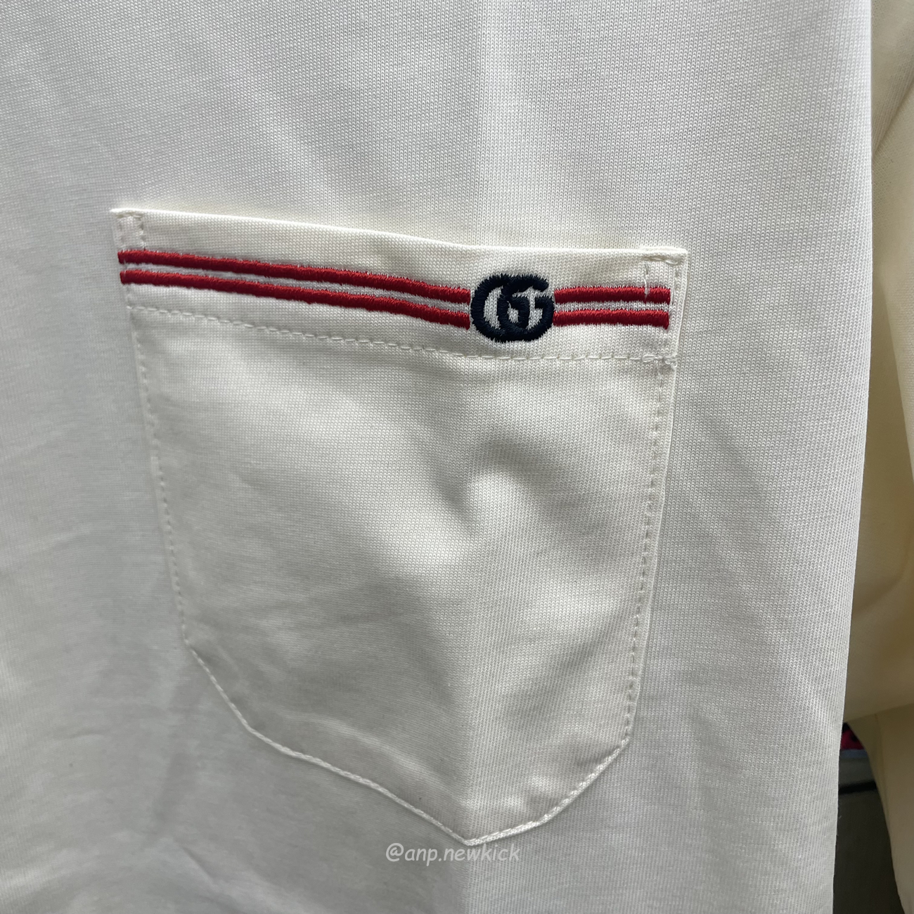 Gucci Xjdvi Emrboidery T Shirt White 673710 (6) - newkick.app