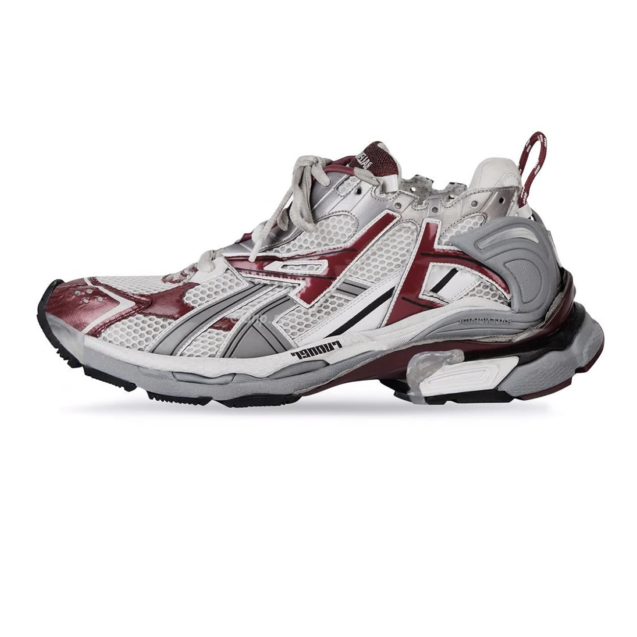 Balenciaga Runner Burgundy 677403w3rb3 (1) - newkick.app