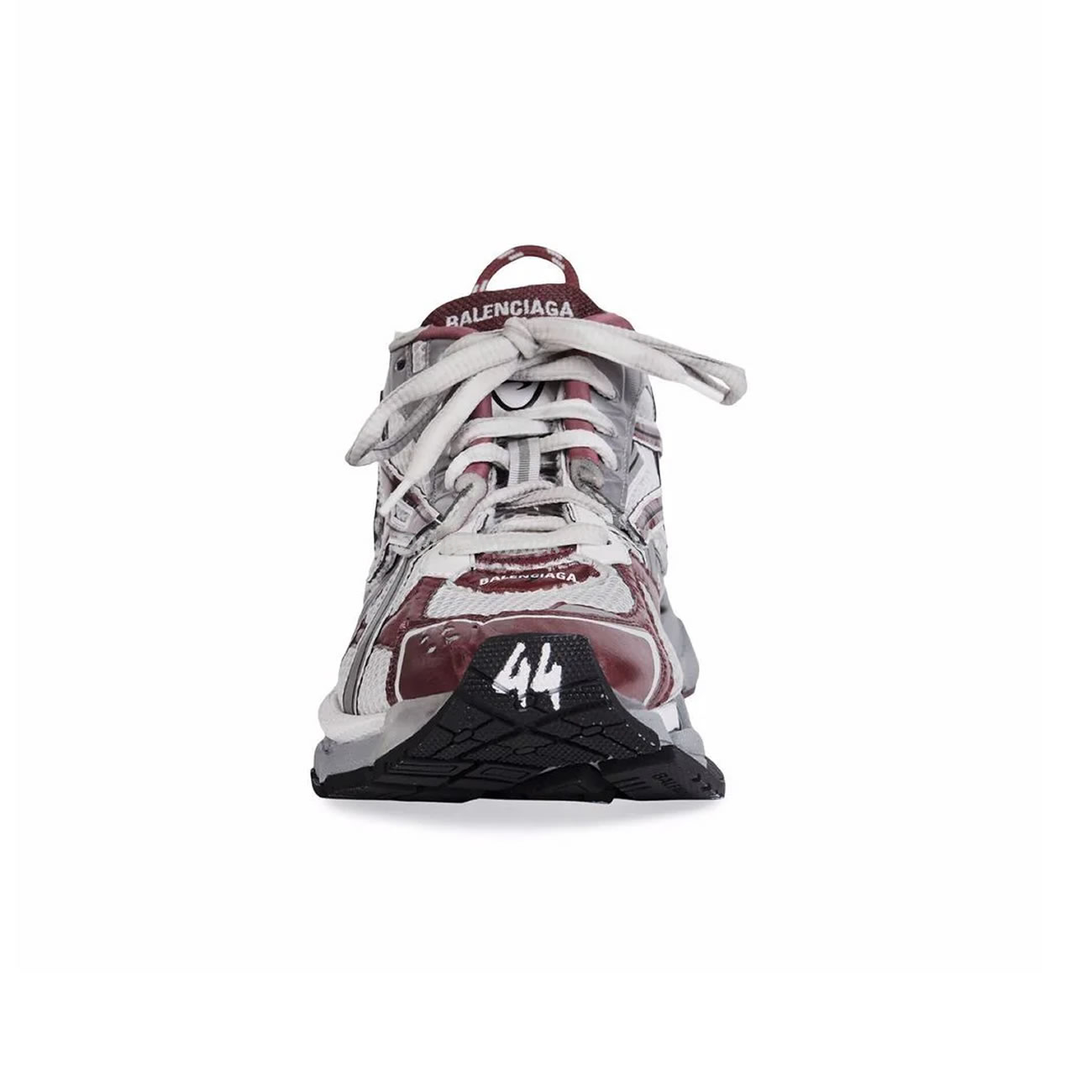 Balenciaga Runner Burgundy 677403w3rb3 (4) - newkick.app