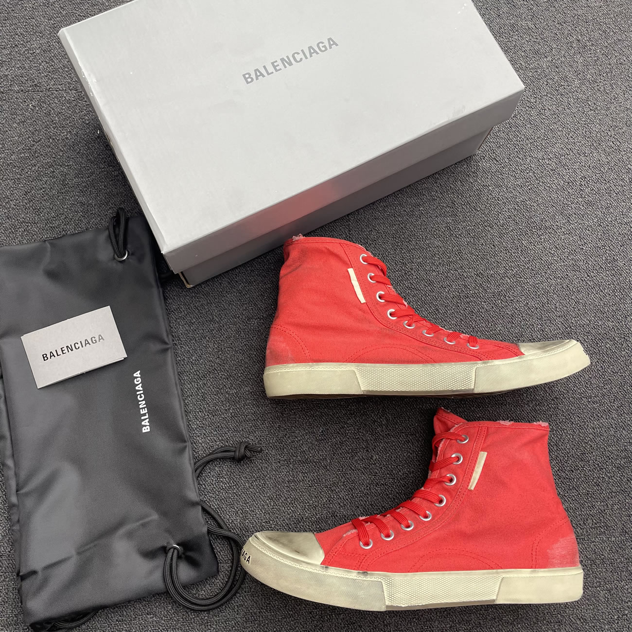 Balenciaga Paris High Top Black 688752w3rc11090 (13) - newkick.app