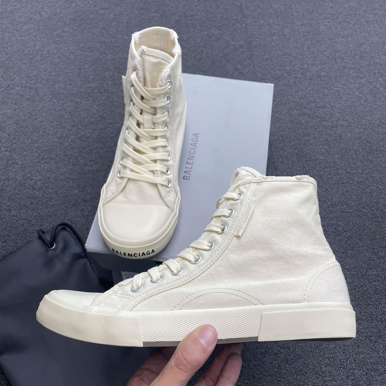 Balenciaga Paris High Top Black 688752w3rc11090 (28) - newkick.app