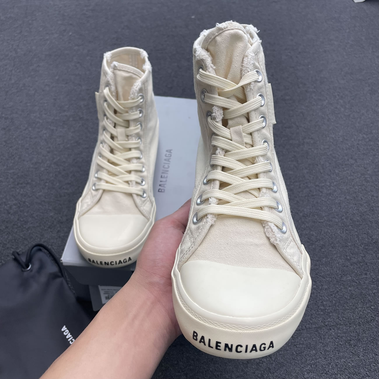 Balenciaga Paris High Top Black 688752w3rc11090 (33) - newkick.app