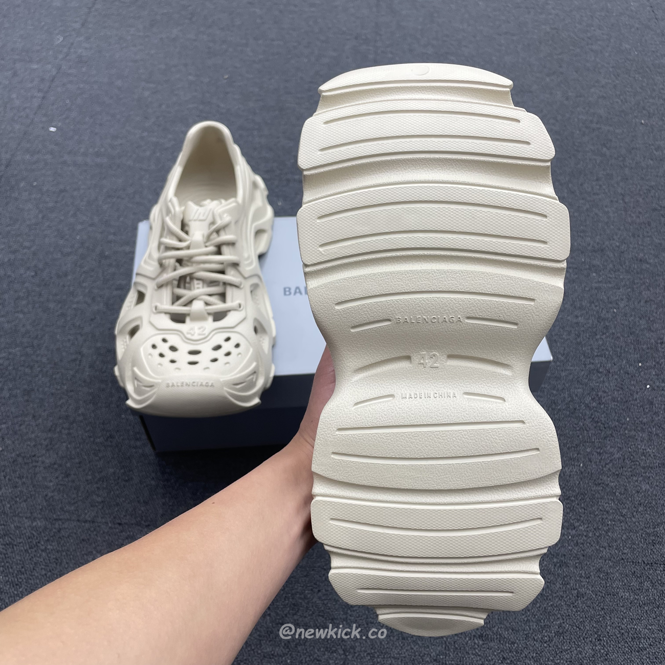 Balenciaga Hd Lace Up Black Beige (12) - newkick.app