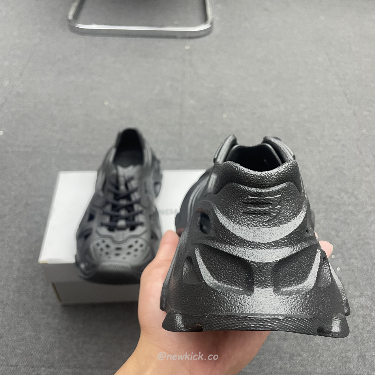 Balenciaga Hd Lace Up Black Beige (19) - newkick.app