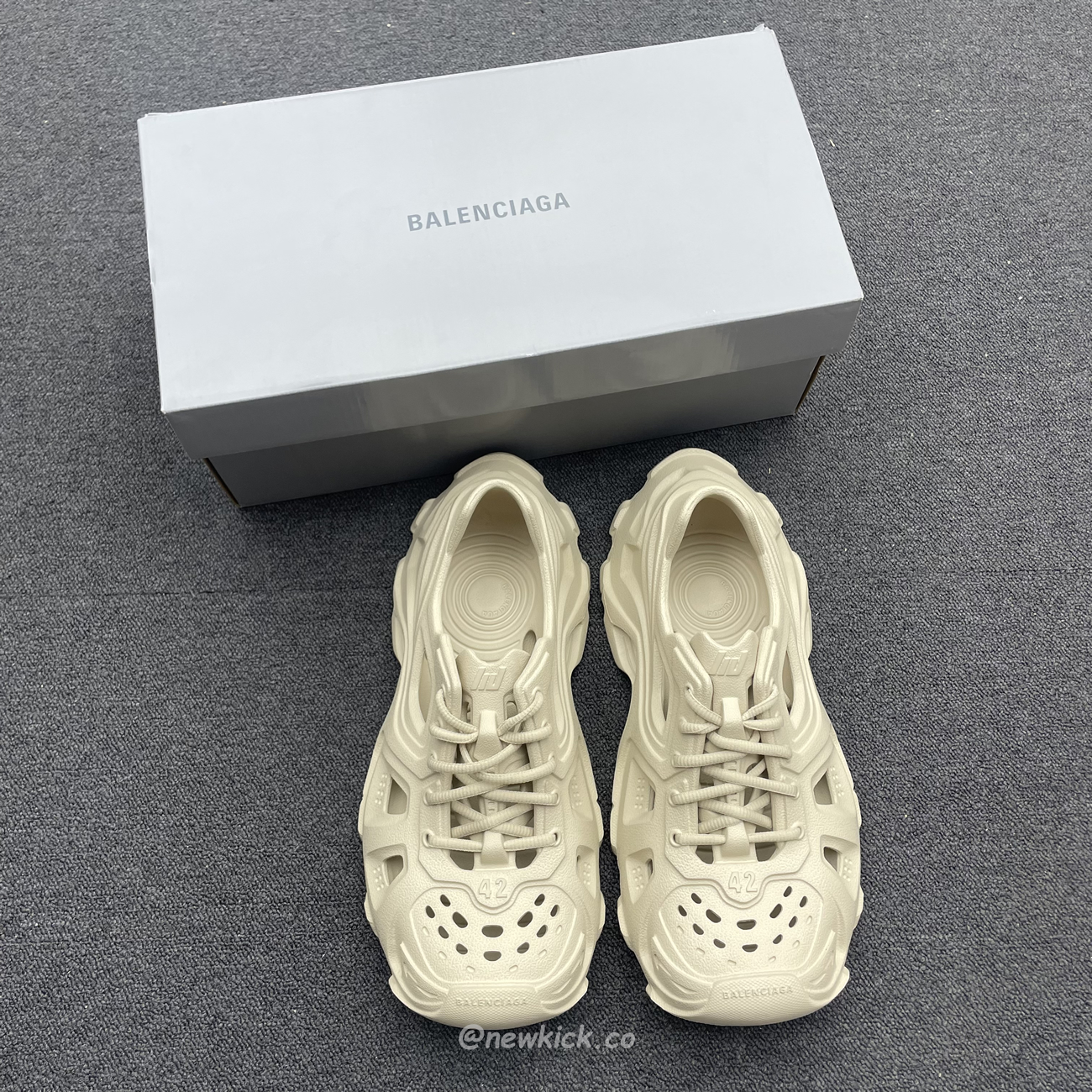 Balenciaga Hd Lace Up Black Beige (8) - newkick.app