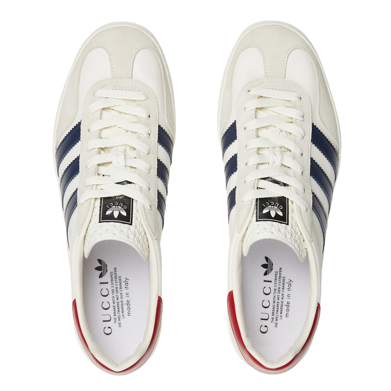 Adidas X Gucci Gazelle White 707847utt109060 (5) - newkick.app