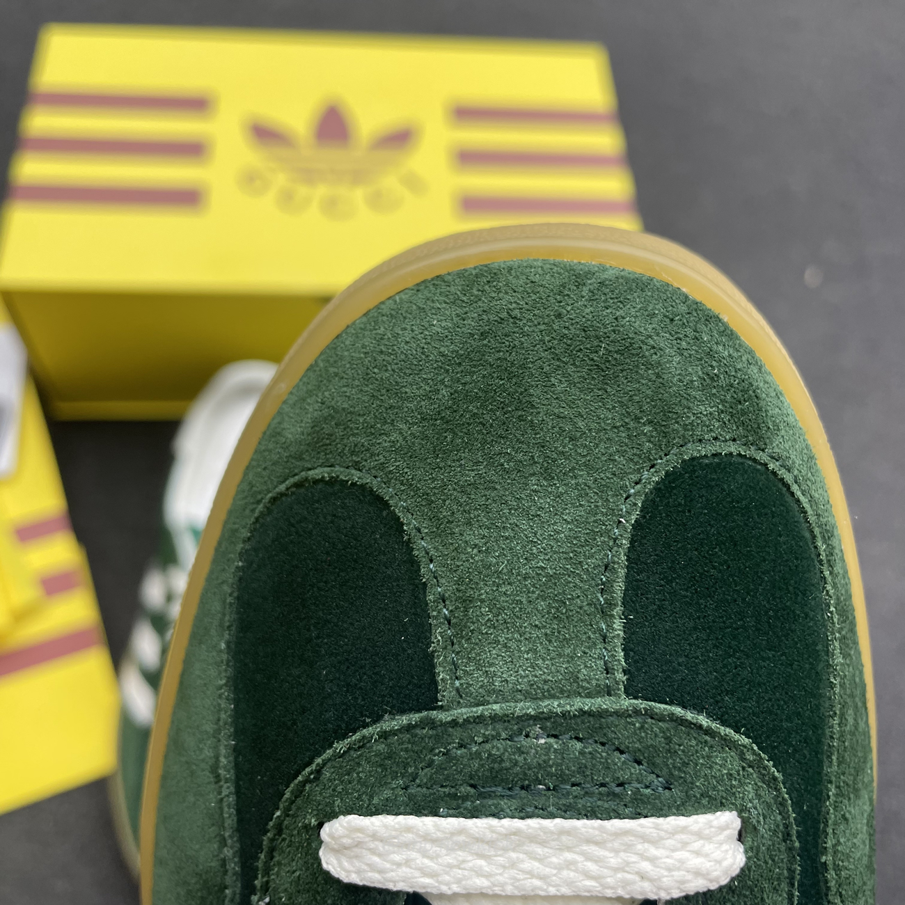 Adidas Gazelle Collegiate Green White Gum 707861utt109060 (10) - newkick.app