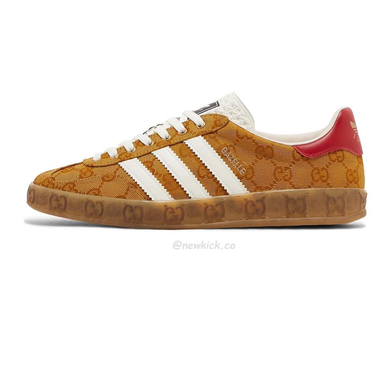 Adidas Gazelle Gucci Original Gg Beige Brown 707868 Uwv20 7162 (1) - newkick.app