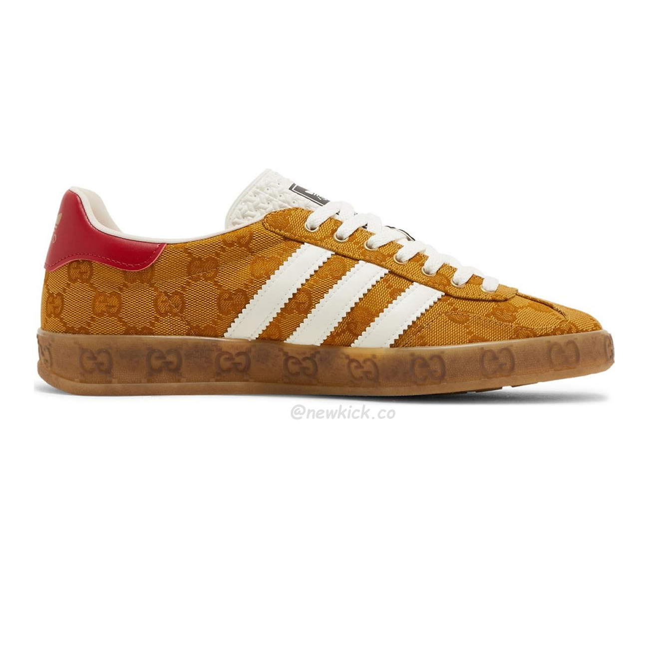 Adidas Gazelle Gucci Original Gg Beige Brown 707868 Uwv20 7162 (2) - newkick.app