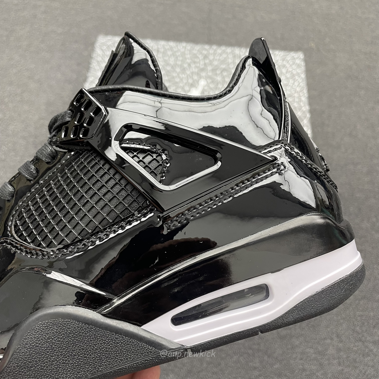 Air Jordan 4 Retro 11lab4 Black 719864 010 (4) - newkick.app