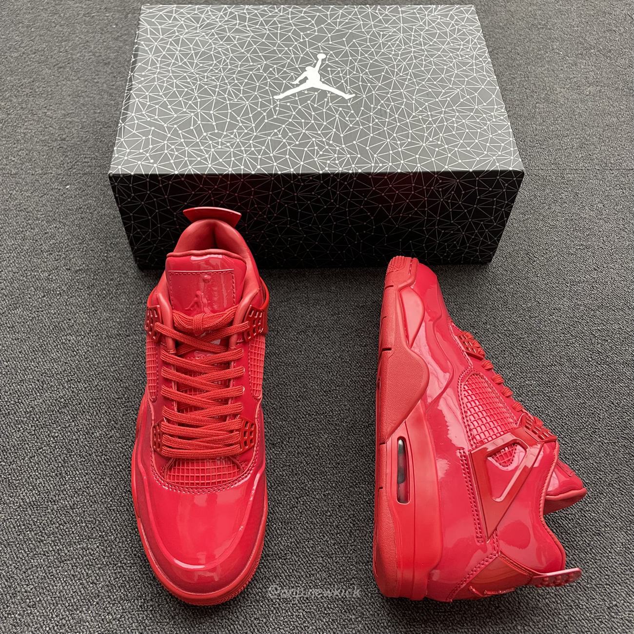 Air Jordan 4 Retro 11lab4 Red 719864 600 (12) - newkick.app