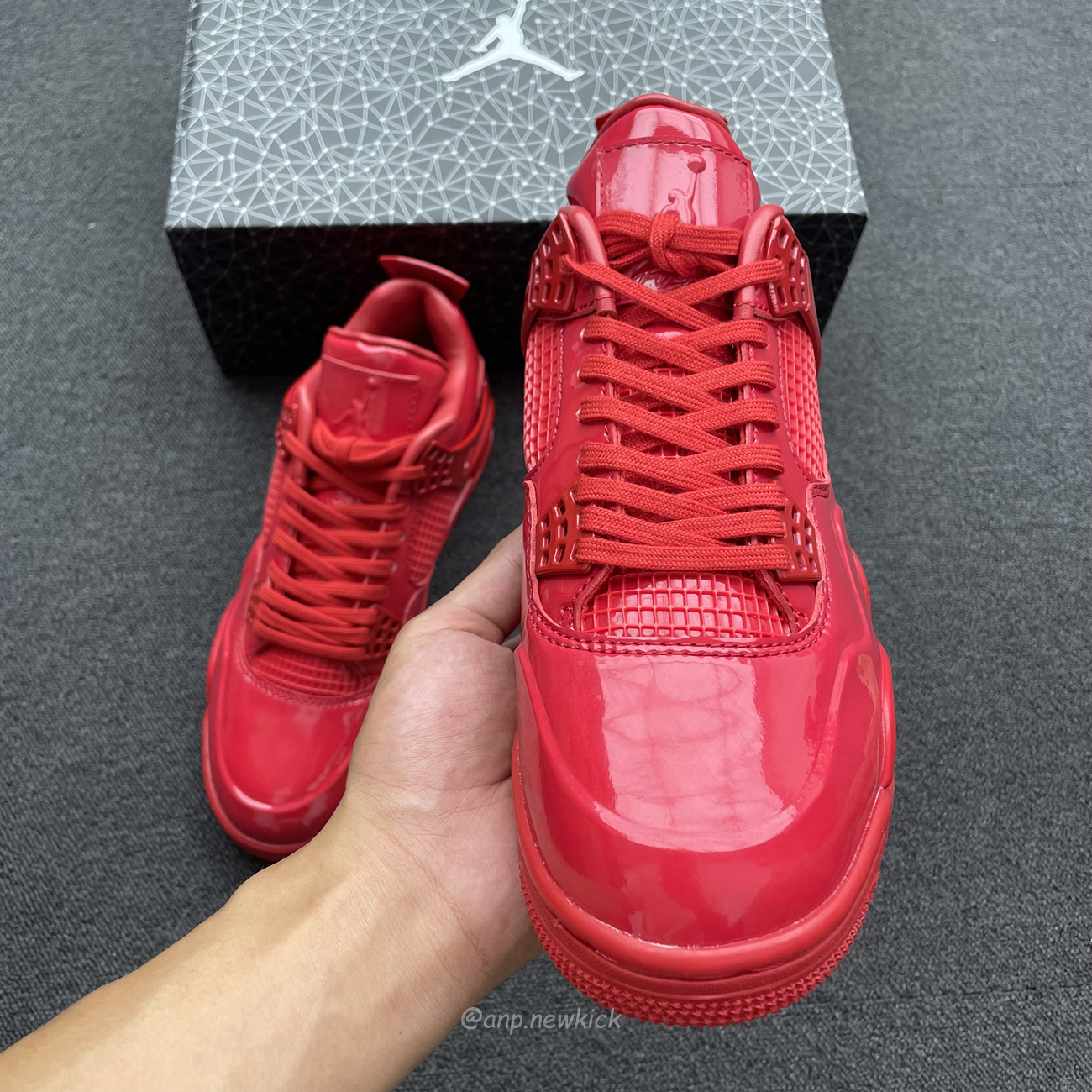 Air Jordan 4 Retro 11lab4 Red 719864 600 (15) - newkick.app