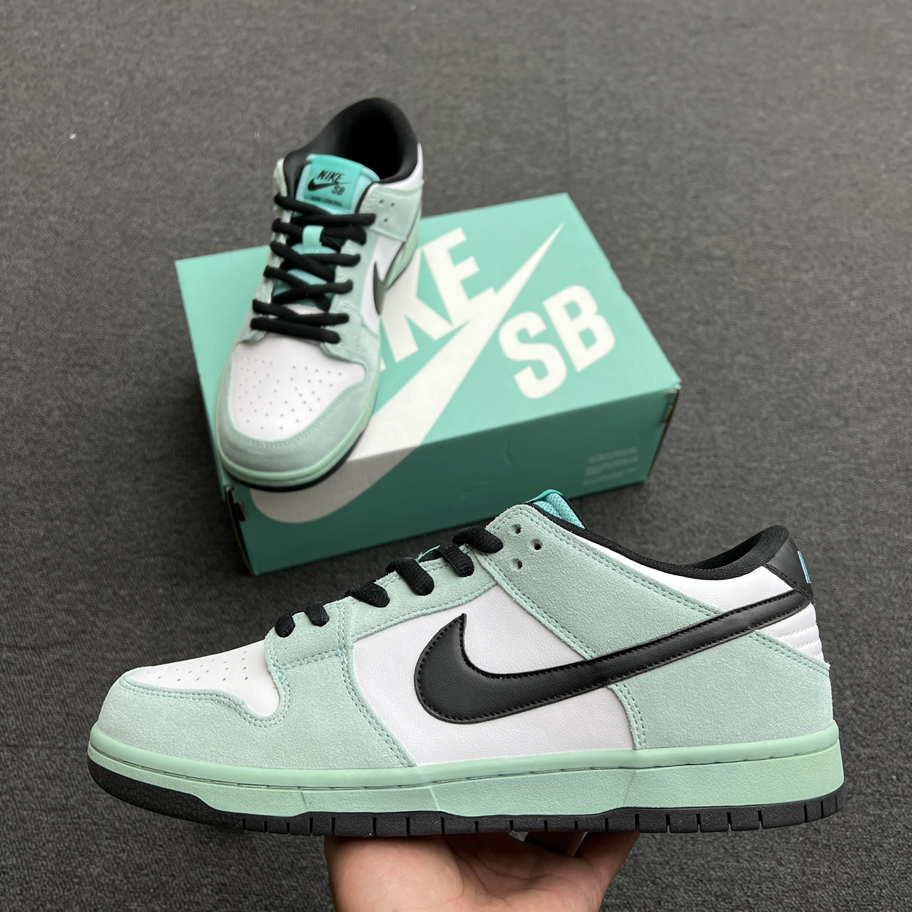 Nike Sb Dunk Low Sea Crystal 819674 301 (11) - newkick.app