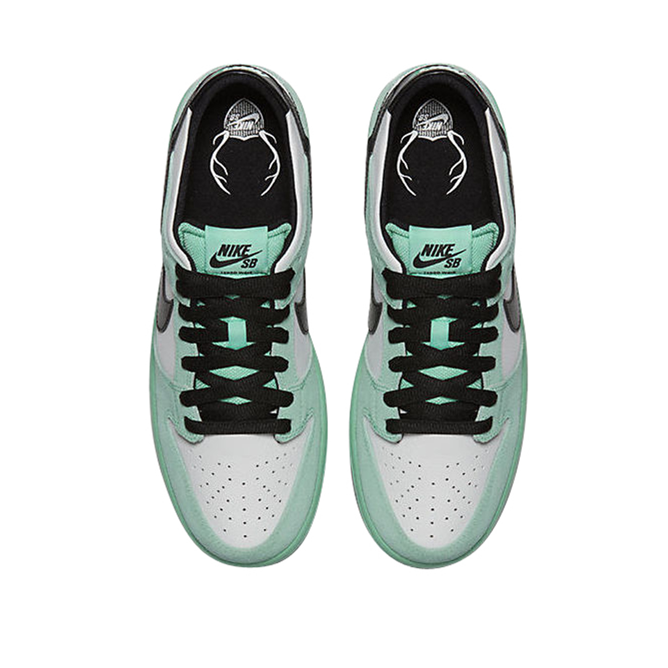 Nike Sb Dunk Low Sea Crystal 819674 301 (3) - newkick.app