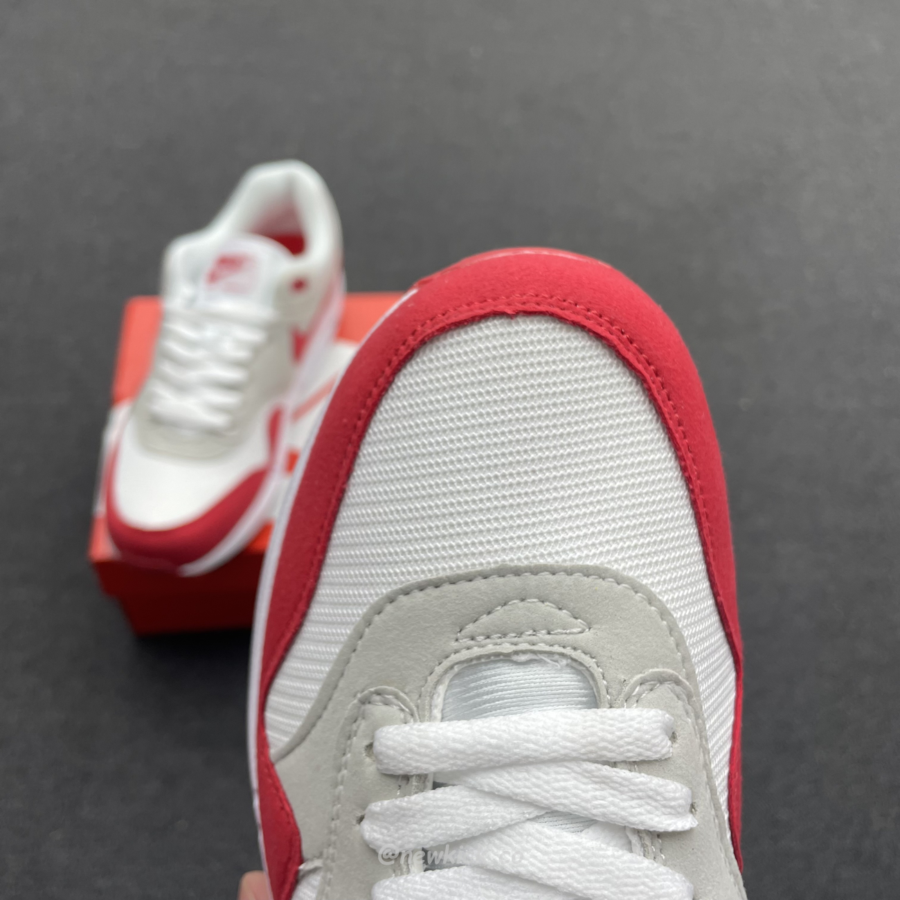 Nike Air Max 1 Anniversary Red 20172018 Restock Pair 908375 103(12) - newkick.app