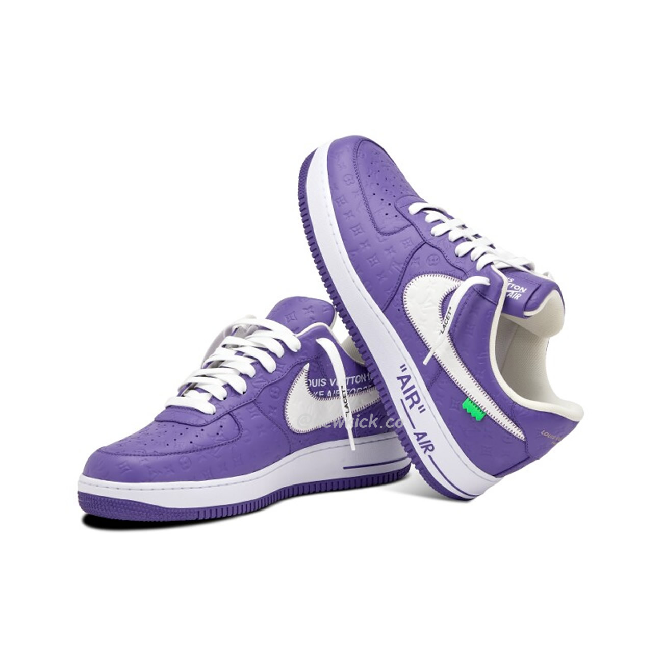 Lv X Nike Air Force 1 Low Purple (10) - newkick.app