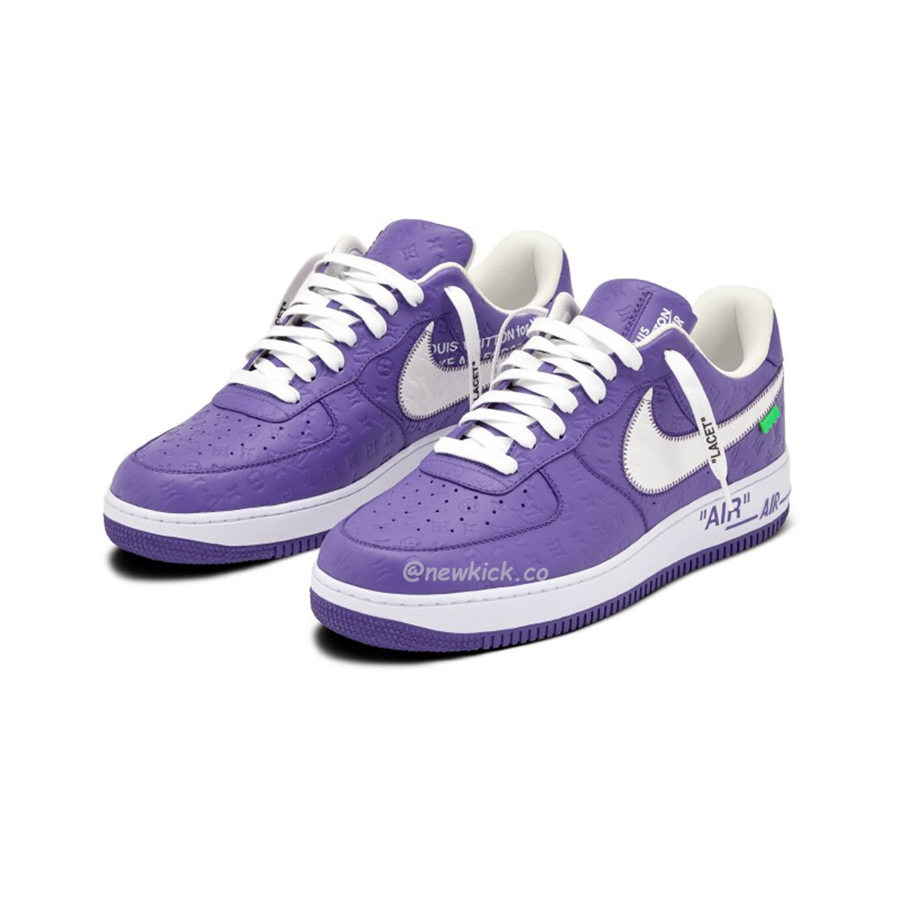 Lv X Nike Air Force 1 Low Purple (11) - newkick.app