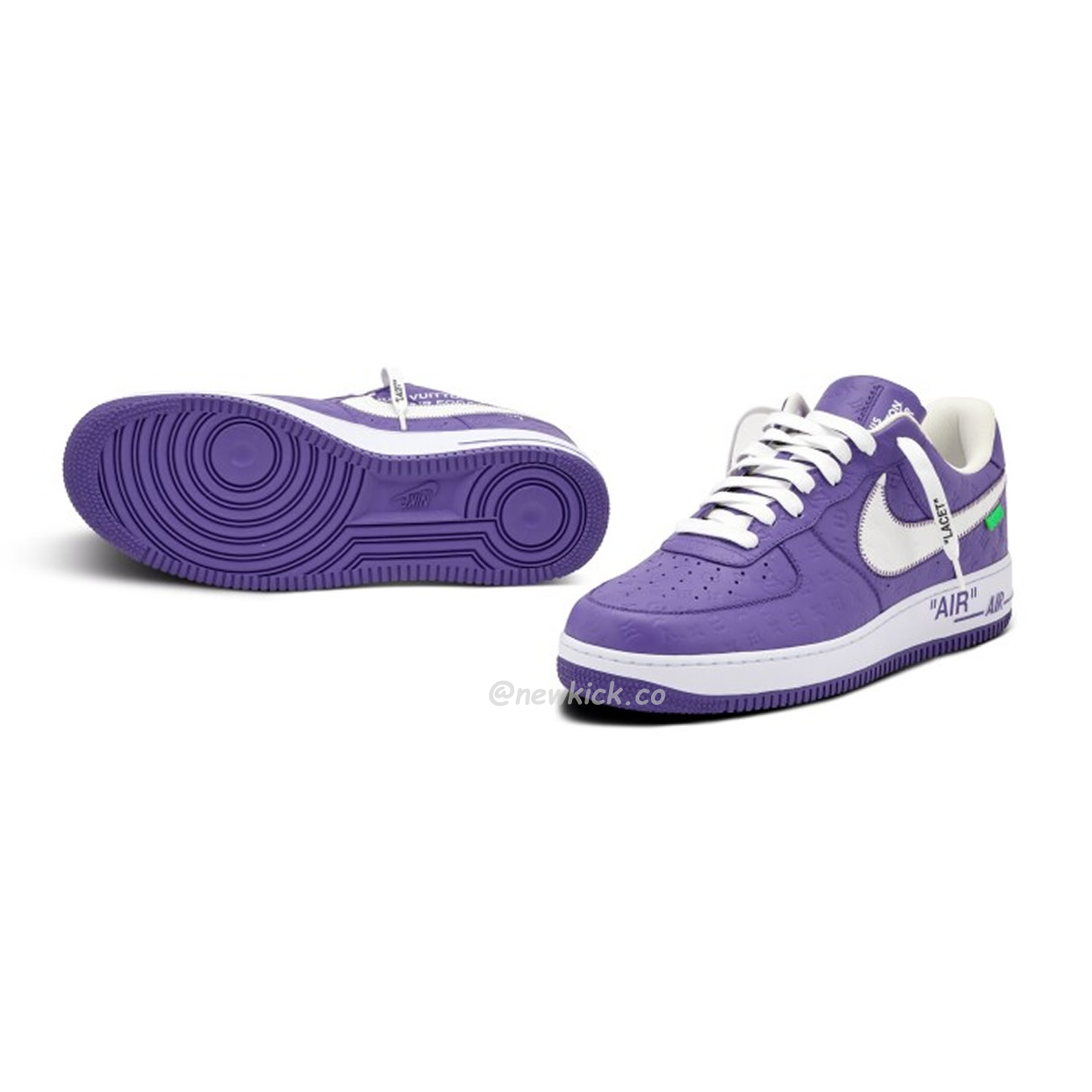 Lv X Nike Air Force 1 Low Purple (12) - newkick.app