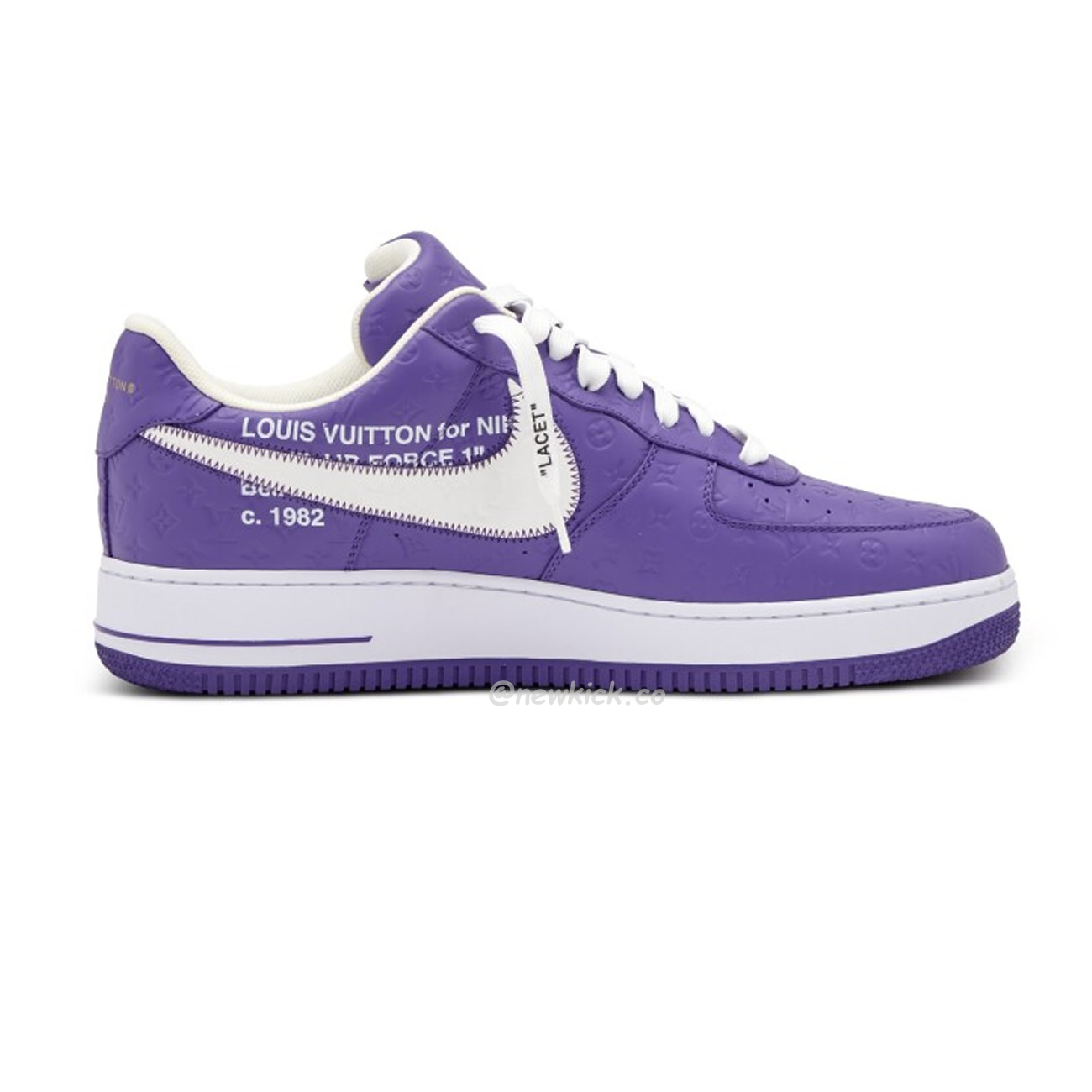 Lv X Nike Air Force 1 Low Purple (14) - newkick.app