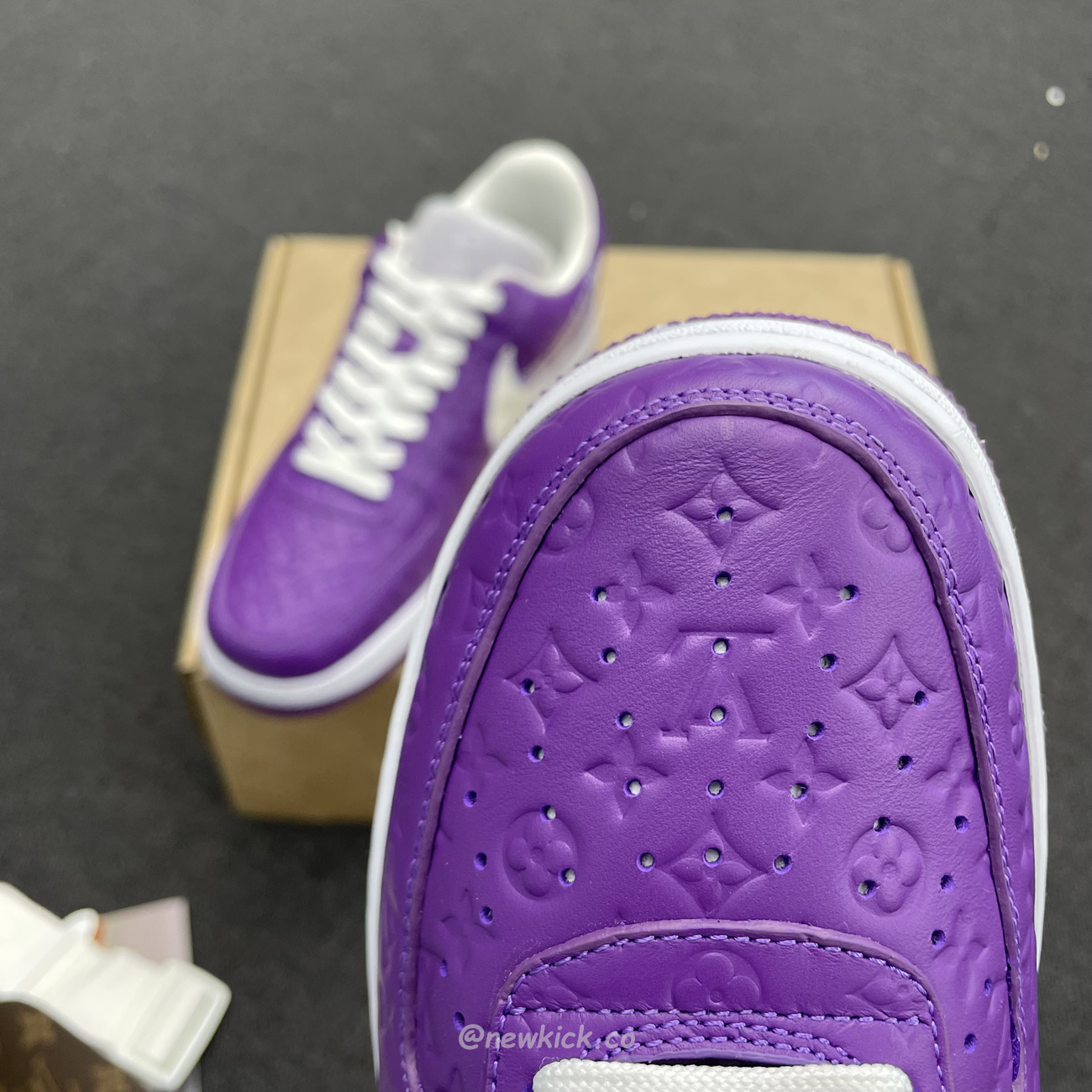 Lv X Nike Air Force 1 Low Purple (6) - newkick.app