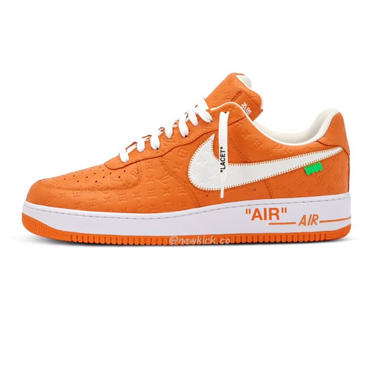 Lv X Nike Air Force 1 Low Orange (1) - newkick.app