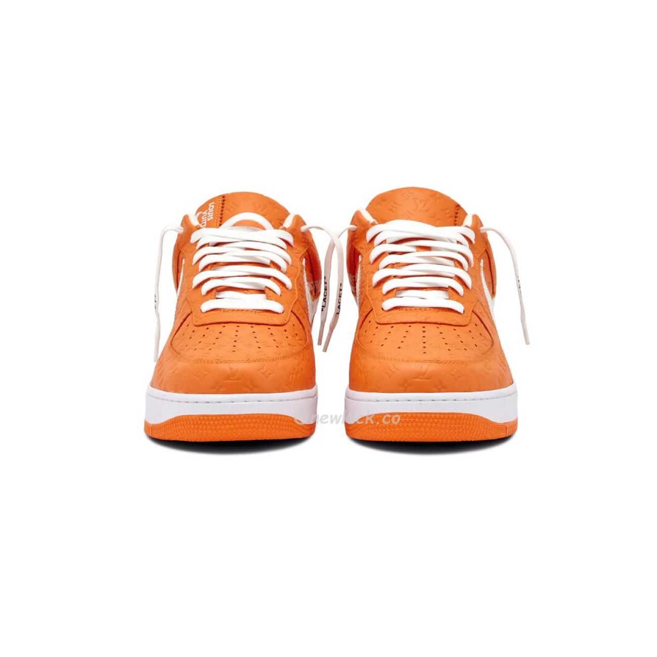 Lv X Nike Air Force 1 Low Orange (12) - newkick.app