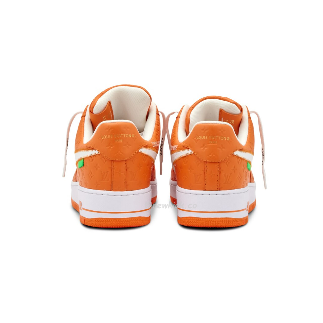 Lv X Nike Air Force 1 Low Orange (13) - newkick.app