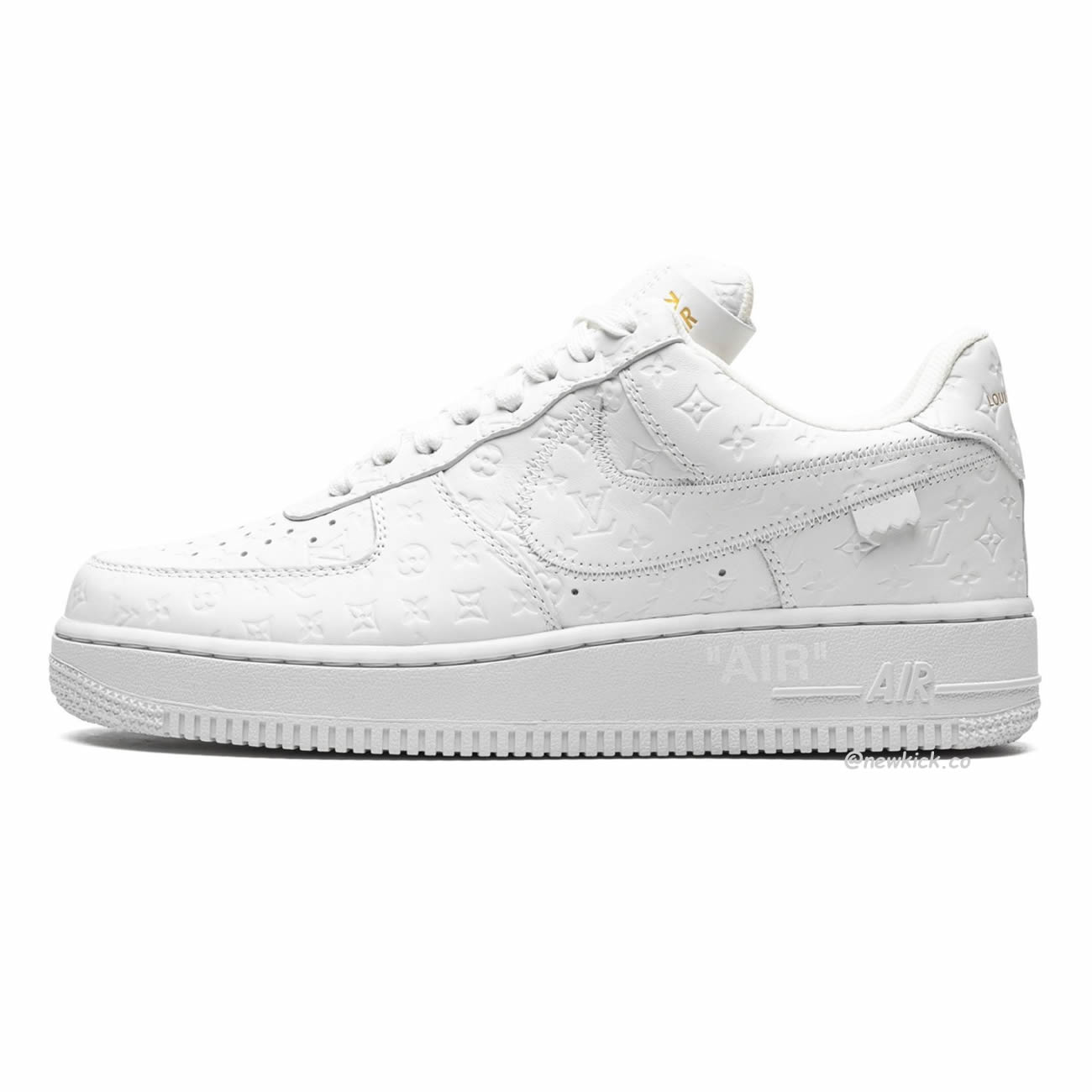 Louis Vuitton Nike Air Force 1 Low By Virgil Abloh White Green Royal (25) - newkick.app