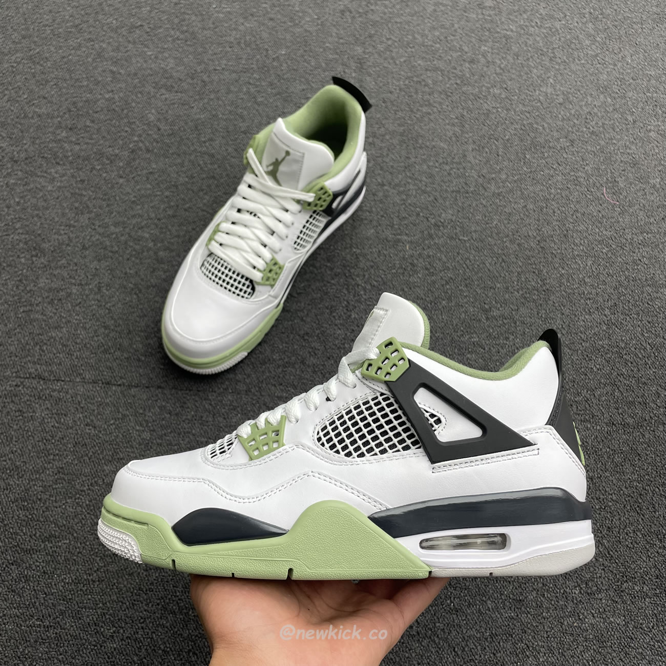 Air Jordan 4 Retro Seafoam Aq9129 103 (19) - newkick.app