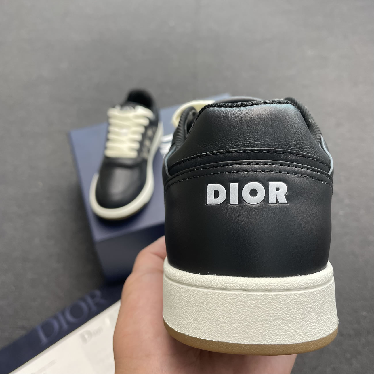 Dior B27 Low Gray White Beige Black 3sn272zir H165 H173 H965 H068 (5) - newkick.app