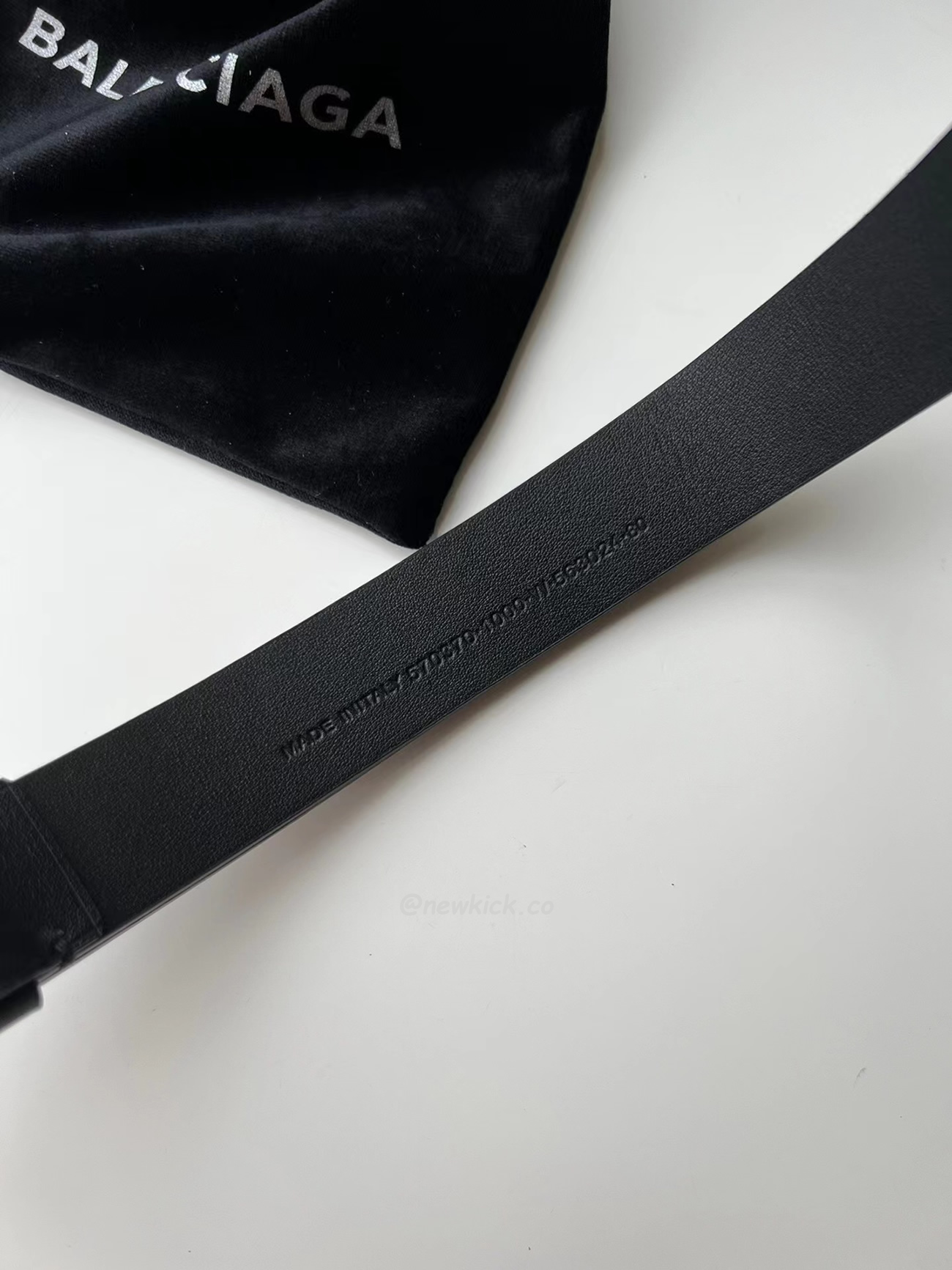 Balenciaga Bb Logo Belt (3) - newkick.app