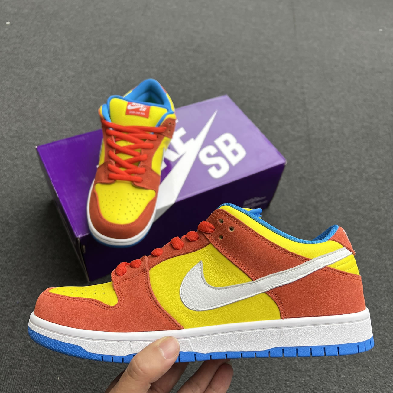 Nike Sb Dunk Low Pro Bart Simpson Bq6817 602 (12) - newkick.app