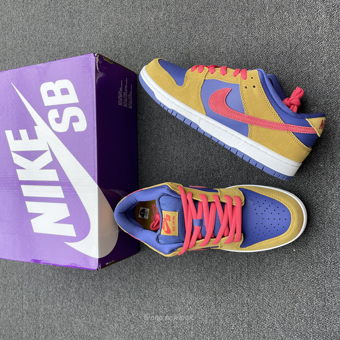 Nike Sb Dunk Low Reverse Papa Bear Bq6817 700 (12) - newkick.app