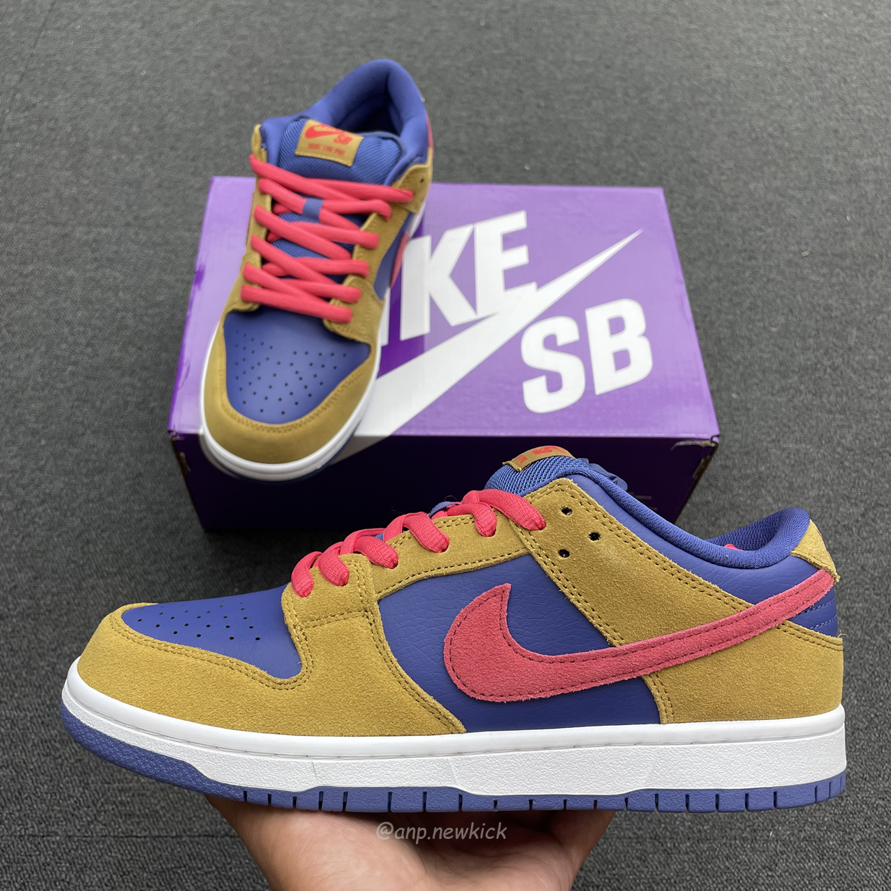 Nike Sb Dunk Low Reverse Papa Bear Bq6817 700 (6) - newkick.app