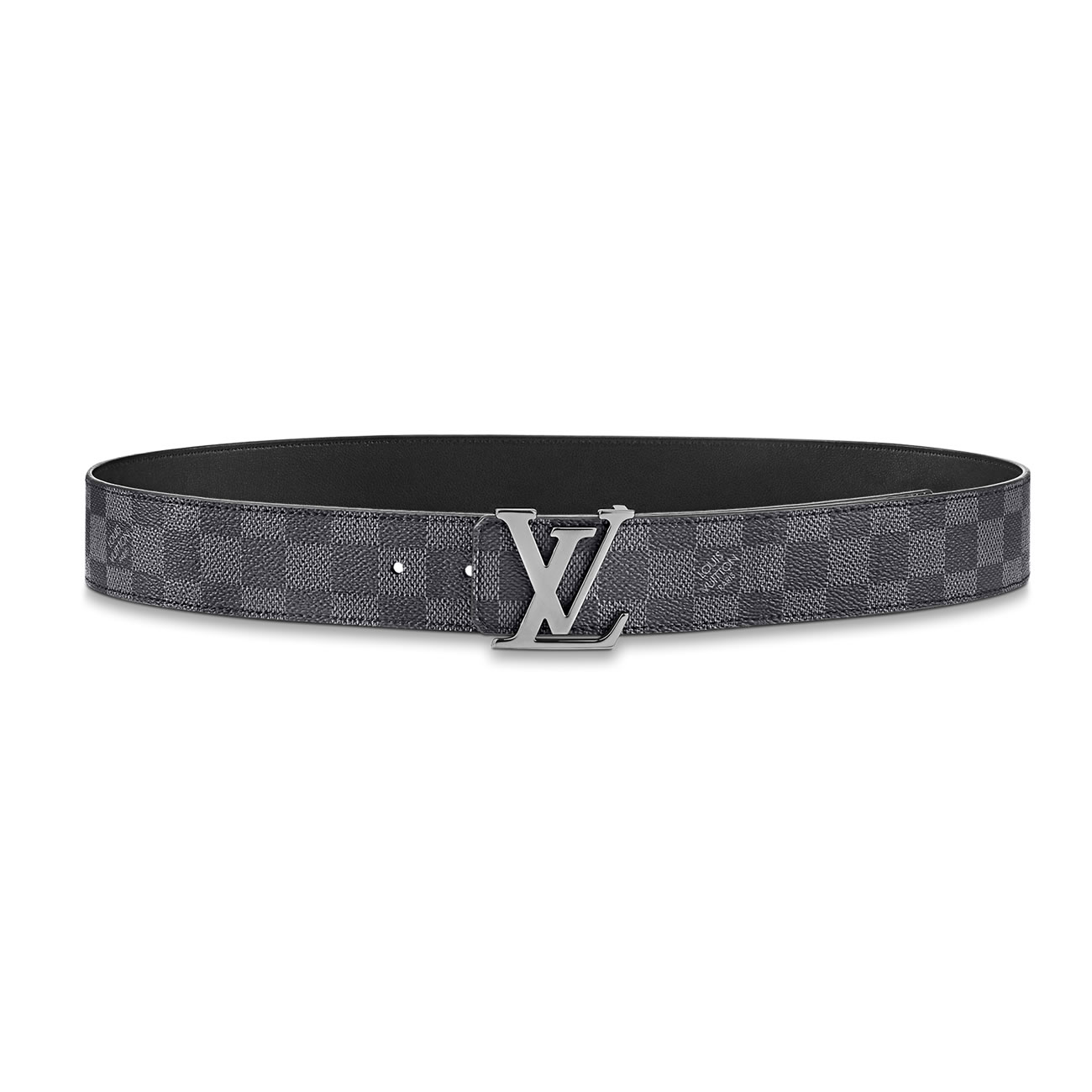 Lv Initiales 95cm 125cm Damier Black Belt (3) - newkick.app