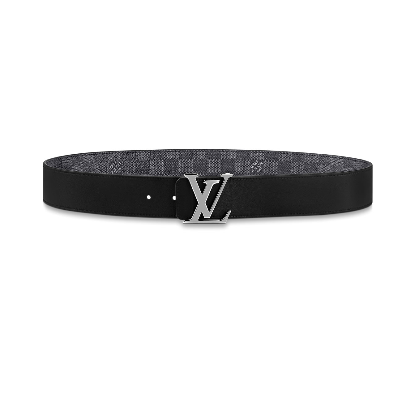 Lv Initiales 95cm 125cm Damier Black Belt (9) - newkick.app