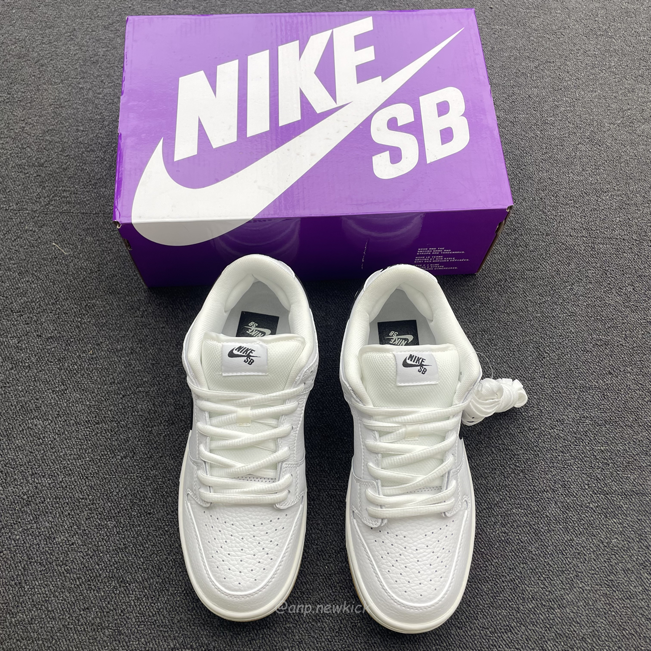 Nike Sb Dunk Low Pro White Gum Cd2563 101 (8) - newkick.app